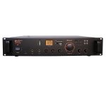 PROFICON SOUND ARISTON AMP8 BLACK οικονομικός ενισχυτής μικρόφωνου 100W RMS 100V 16OHM επαγγελματικός με ανεξαρτητες επιλεγόμενες ζώνες FM bluetooth usb remote control προστασία για επαγγελματική χρήση